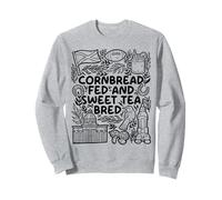 Pain de maïs nourri et thé sucré élevé - Southern Pride Sweatshirt