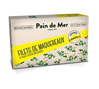 Pain De Mer - Filet De Maquereaux À L'Huile D'Olive 120G/90G - Vendu par unité