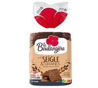 Pain de mie Seigle & Graines 500g LA BOULANGERE