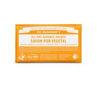 Pain de savon agrumes-orange Dr Bronner's 140 g