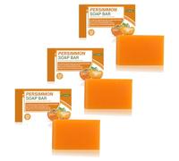 Pain de savon au kaki pour le contrôle des odeurs corporelles - Déodorant naturel pour le corps et le visage - Savon artisanal pour les personnes âgées, nettoyant pour tous types de peau (3)