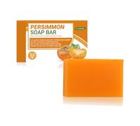 Pain de savon au kaki pour le contrôle des odeurs corporelles - Déodorant naturel pour le corps et le visage - Savon artisanal pour les personnes âgées, nettoyant pour tous types de peau (1)