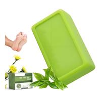 Pain de savon Loravey Relief, savon naturel à l'huile d'arbre à thé Loravey, savons nettoyants aux herbes, nettoyage en profondeur des pores et nettoyage quotidien rafraîchissant(1pcs)