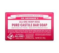 Pain de savon rose Dr Bronner's 140 g