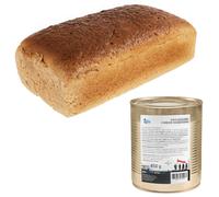 Pain de seigle 700 g + soupe de haricots à la viande épaissie 850 g Arpol - Ensemble