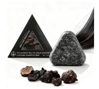 Pain de shampoing solide Polygonum Multiflorum, pain de shampoing triangulaire - Nettoyage doux et soin nourrissant en profondeur du cuir chevelu pour femmes et hommes (1PCS)