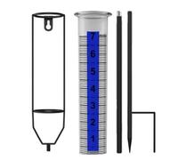 Pain d'eau de Pluie - PVC PARWN EXTÉRIEUR Parce DE Monde, PRÉSURATION PLAIE, COLLECTEUR DE Pluie RÉGLABLE pour Plaine pour Jardin, Terrace, PERD, CHEUR, Ferme | Mesure précise de l'eau pour Le d