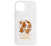 Pain d'épice Cuisson Ici pour Les Cookies Cute Kids Noël Coque pour iPhone 14 Plus