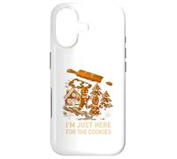 Pain d'épice Cuisson Ici pour Les Cookies Cute Kids Noël Coque pour iPhone 17