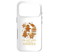Pain d'épice Cuisson Ici pour Les Cookies Cute Kids Noël Coque pour iPhone 17 Pro
