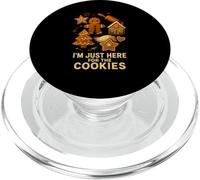 Pain d'épice Cuisson Ici pour Les Cookies Cute Kids Noël PopSockets PopGrip pour MagSafe