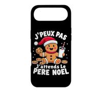 Pain d'Épice Humour Noël J'peux Pas J'attends Le Père Noël Coque pour iPhone Air