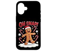 Pain d'épice Oh Snap Funny Coque pour iPhone 16