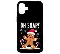 Pain d'épice Oh Snap Funny Coque pour iPhone 16 Plus