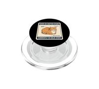 Pain drôle pour Chat Physique Solide Science de l'État Chaton Meme Lover PopSockets PopGrip pour MagSafe