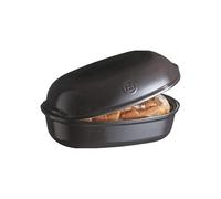Emile Henry EH799501 Pain artisan, Céramique, Noir Fusain, 5 liters