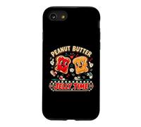 Pain grillé au Beurre de cacahuète et à la gelée Vintage Dancing Coque pour iPhone SE (2020) / 7/8