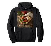Pain méditerranéen du Moyen-Orient Pita Pitta Sweat à Capuche