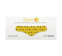 Paingone – Gel pads de remplacement Qalm – Anti-douleur – 3 pièces blanc et jaune