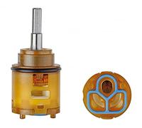 Paini Cartouche ouverte Ø25 - tige ronde Ø5 - Code : 53CC956G25OT, marron