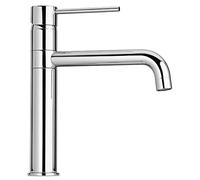 PAINI Mitigeur cuisine mobile Cox Ring Bec haut chrome douchette extractible