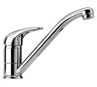 Paini Mitigeur de Cuisine avec Bec pivotant Code 69cr573Z série Jolly - Made in Italy by Rubinetterie - Finition Chrome Brillant.