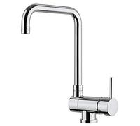 Paini AM10009 Mitigeur monocommande sous fenêtre évier Angle Tuyau Pliable, Chrome