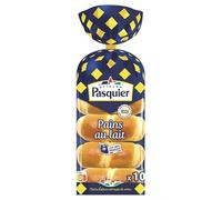 PAINS AU LAIT 350G, BRIOCHE PASQUIER, LOT DE 4