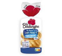 Pains au lait frais sans sucres ajoutés 350g La Boulangère