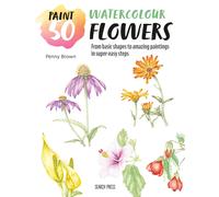 Paint 50: Watercolour Flowers