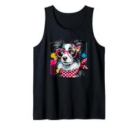 Paint Art Border Collie Painter Artist Débardeur