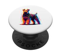 Paint Art Glen Of Imaal Terrier Wicklow Terrier PopSockets PopGrip Adhésif