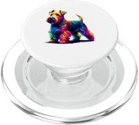 Paint Art Glen Of Imaal Terrier Wicklow Terrier PopSockets PopGrip pour MagSafe