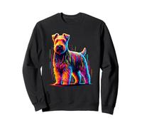 Paint Art Glen Of Imaal Terrier Wicklow Terrier Sweatshirt