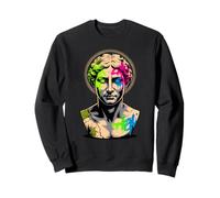Paint Art Graffiti Sculpture Grecque Statue Sweatshirt