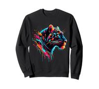 Paint Art Panthère Panthères Sweatshirt