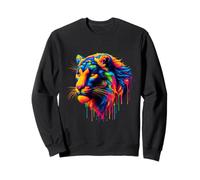 Paint Art Panthère Panthères Sweatshirt