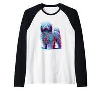 Paint Art Puli Dog Manche Raglan