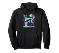Paint Art Saluki Dog Persian Greyhound Sweat à Capuche