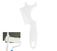 Paint Brush Cleaner Tool - Heavy Duty Scraper And Comb | Rust, Watercolour And Dirt Remover For Paintbrush Roller Maintenance On Walls, Furniture Trim