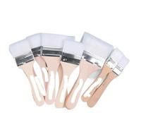 Paint Brushes, 12Pcs Nylon Paint Brushes Set for Acrylic Oil Drawing Watercolor Wooden Painting Brush Tools(12Pcs White)