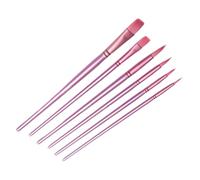 Paint Brushes Set- Artist Paints Brush Set of 6 for Gouache, Ink, Watercolor, and Acrylic Painting, Fine Drawing Art Tools with Soft Bristles, Multi-Purpose Paintbrushes for Notebook Scrapbook Rock Gr