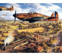 Paint by Numbers Spitfire Formation M991512