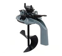 Paint Can Stir Lid - Mélangeur manuel pour peintures de 1 l | Couvercle en fer ABS résistant aux fuites avec shaker intégré pour peintures à base d'eau et de solvant, outil de teinture automobile et