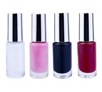 Paint dent 4pcs, 5 ml de la peinture de dents temporaires en toute sécurité, dent cosmétique réaliste à sec rapide, dents noires pour cosplay, théâtre, clown zombie vampire costume