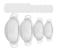 Paint Filter, 4 Size Set Mesh Paint Strainer, Double Layer Funnel Reusable Tool, Combo Set | for Home Family Art Craft Enthusiast Ink Honey