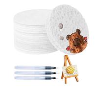 Paint Magics Puffy, Kit Papier Peinture Texture Mousse Magique, Papier Peinture Dessin 3D Puffy Blanc Avec Stylo Eau, Kit Papiers Peintures Toile Mousse Diynes Faites Main