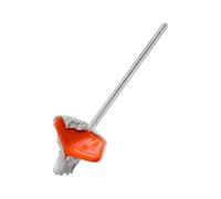 Paint Mixer - Easy Clean Non-Slip Mixing Attachment | Spiral Drill Bit Stir Stick | Heavy Duty Mortar Blender, Concrete Paint Agitator Tool For Homeowners