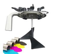Paint Mixing Mate Lid -Paint Mixing Mate Lid for 1 Gallon Cans | Drip-Proof Stirring Machine Sealing Lids for Automotive & Construction, ABS Iron Material, Workshop Pouring Tool