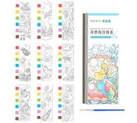Paint Pads - Books Paint Pad | Kids Paint Paper | Pocket Paint Pad For Painting Watercolor Painting Books, Kids Coloring Books, Pocket Painting Books Paint Pad For Adults, Boys And Girls